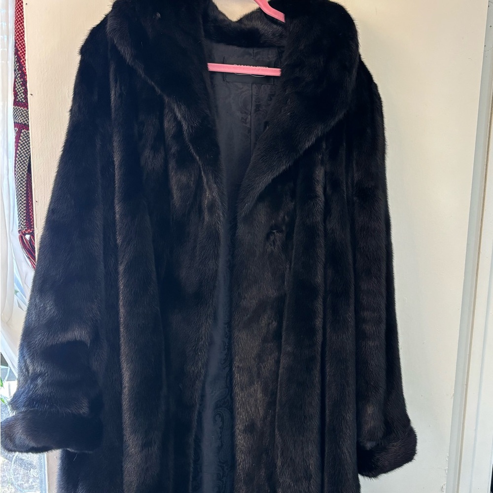 Sakowitz REAL mink fur coat
